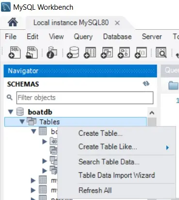 mysql 从 csv 2 创建 trable