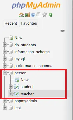 buscar ocurrencias de cadenas en la base de datos mysql - tablas de la base de datos phpmyadmin