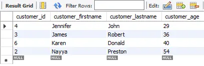 sélectionnez les n premières lignes dans mysql - limitez trois à cinq lignes