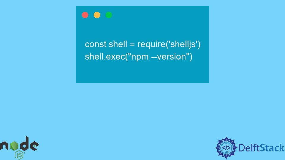 Execute Shell Script in Node.js