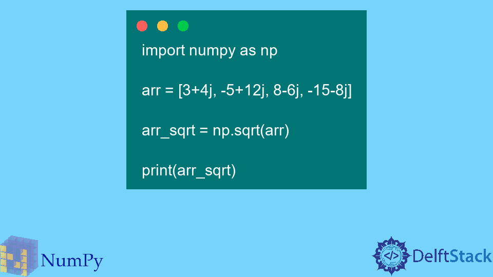 Python Numpy.sqrt() - Square Root