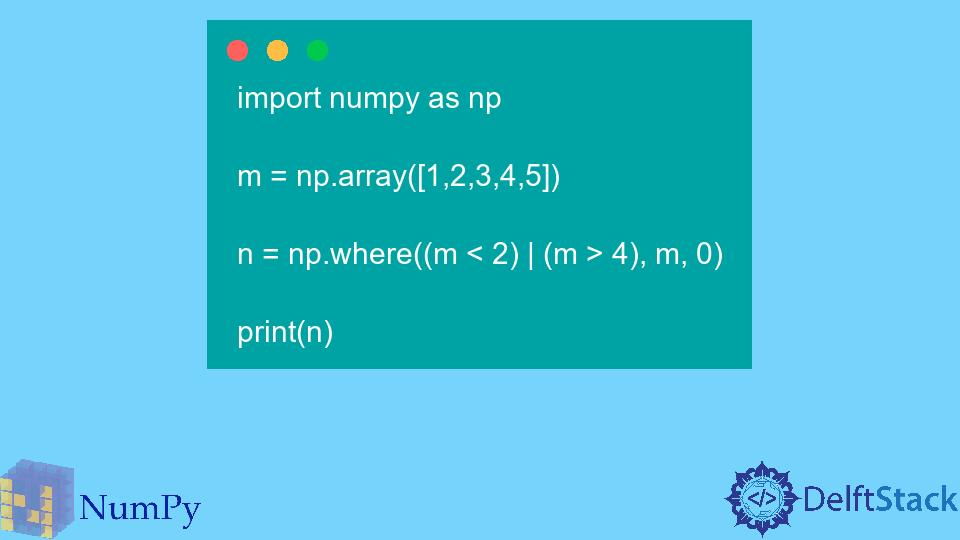 Función Python Numpy.where()