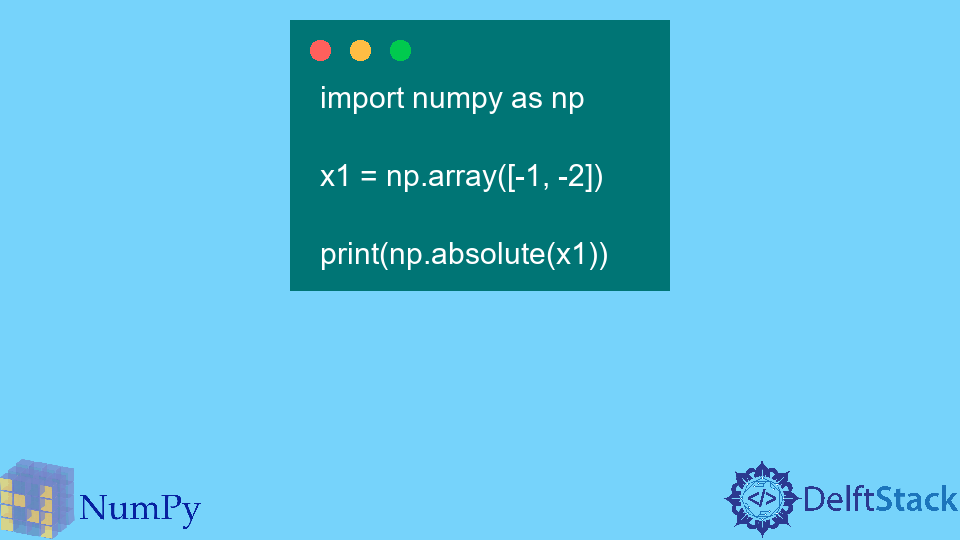 Calculer la valeur absolue dans NumPy