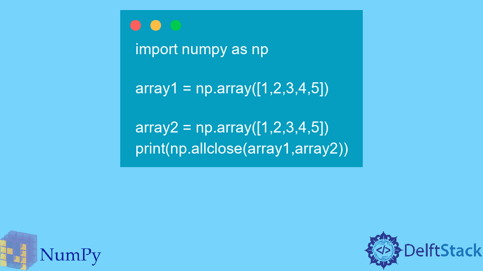 NumPy Array Equal