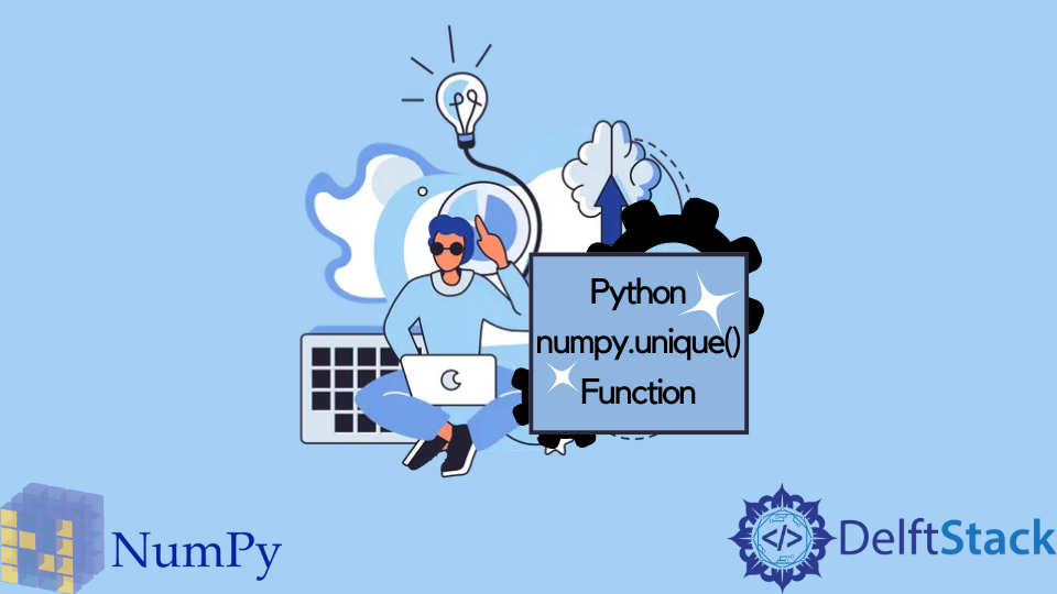 Python numpy.unique() Função