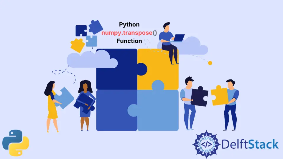 Funzione Python Numpy transpose()