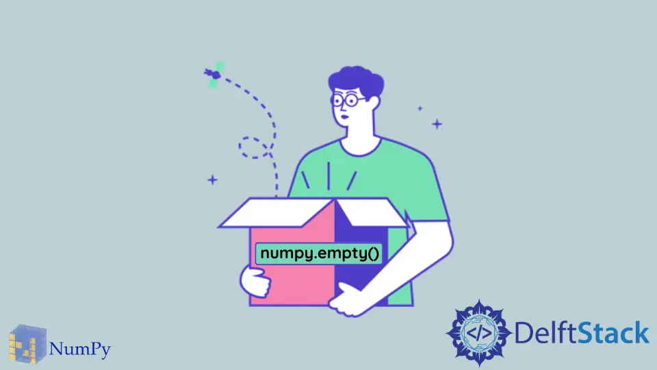 创建空的 NumPy 数组