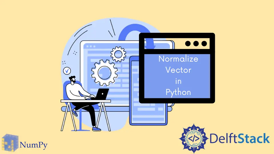 Normalizza un vettore in Python