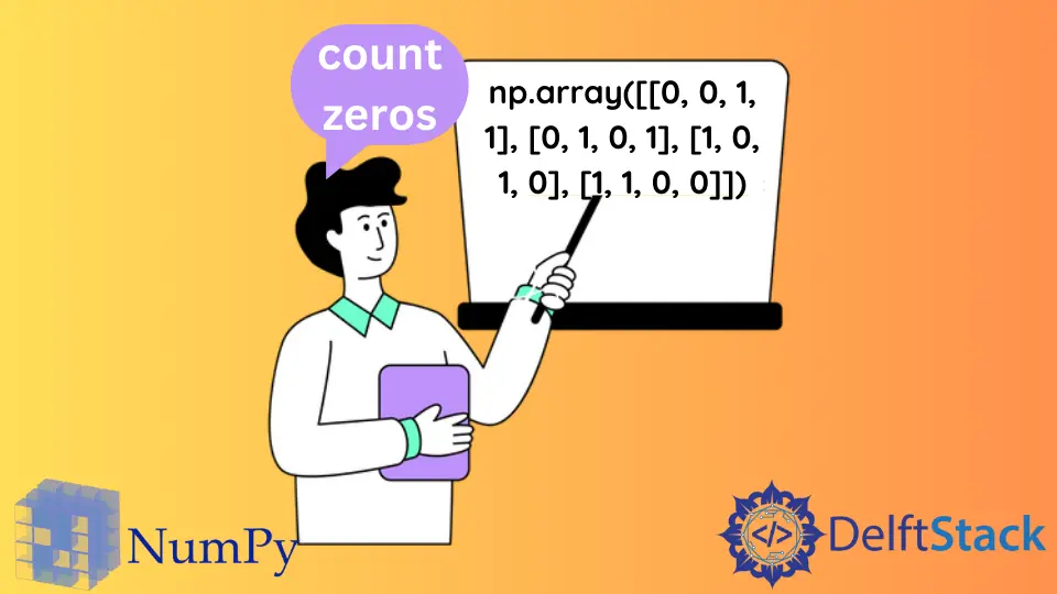 Contare gli zeri in NumPy Array