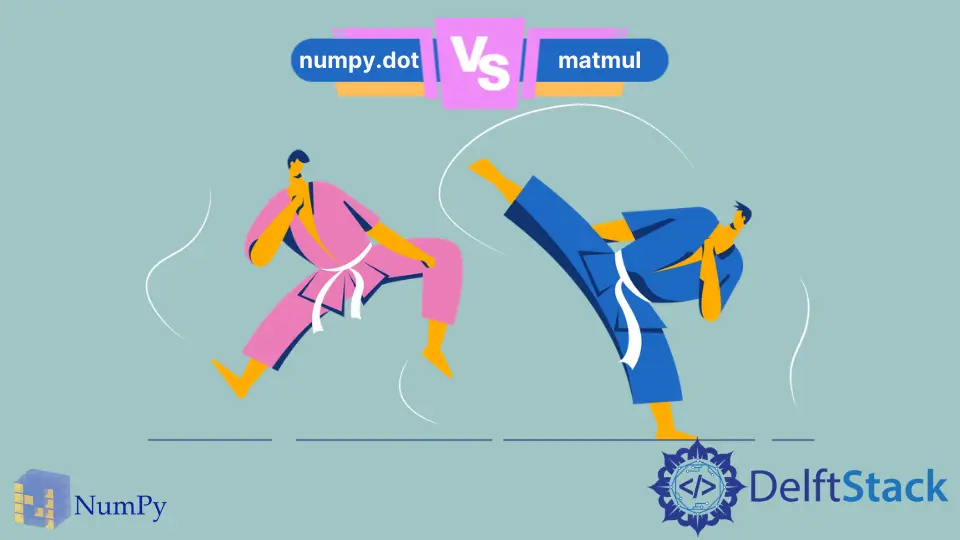 NumPy dot vs matmul en Python