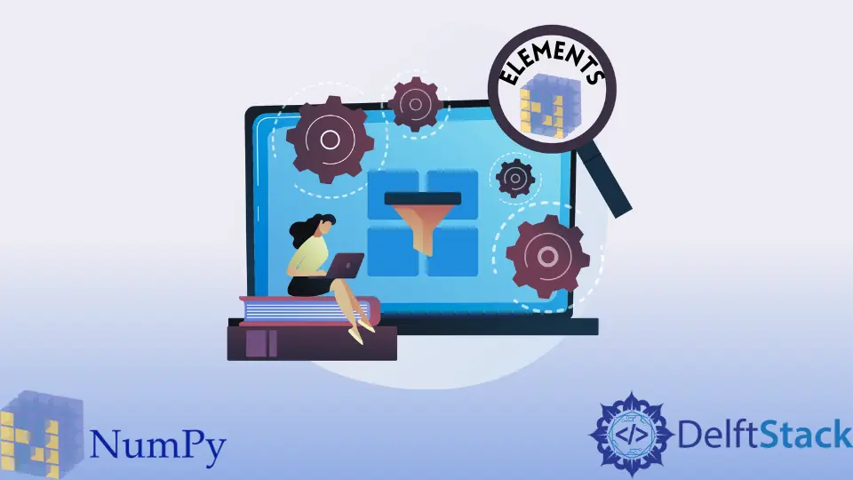 Filtra gli elementi in un array NumPy