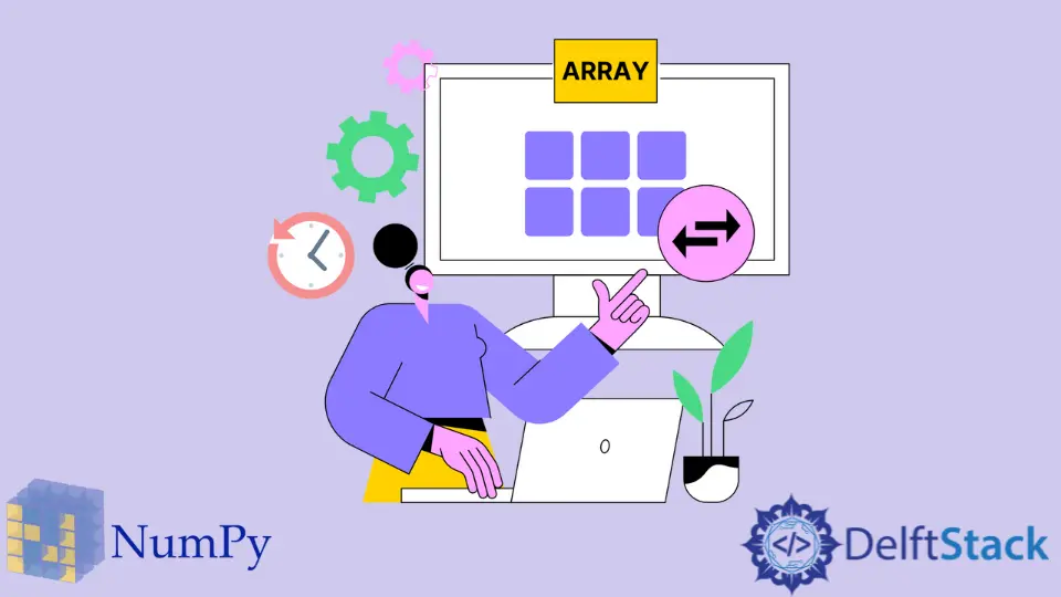 Array in NumPy umkehren