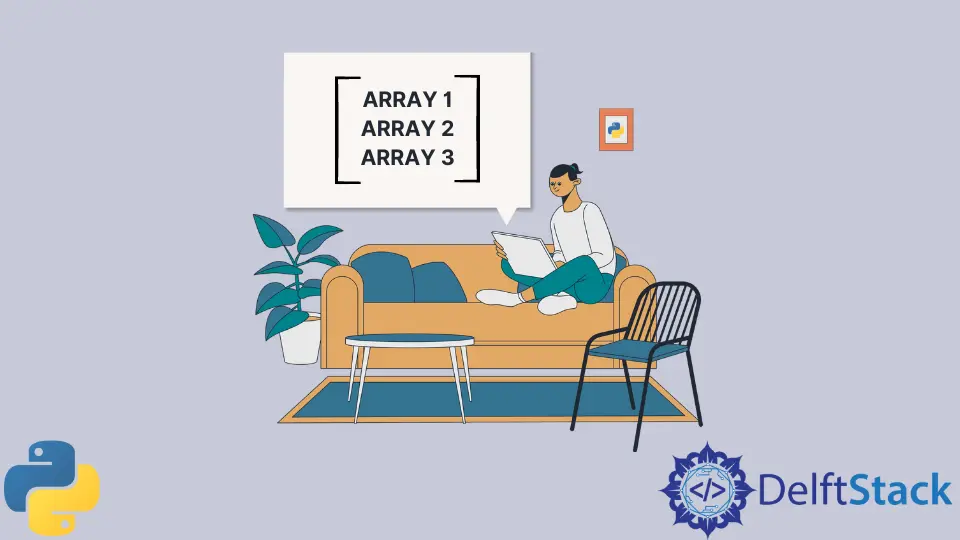 Array of Arrays in NumPy
