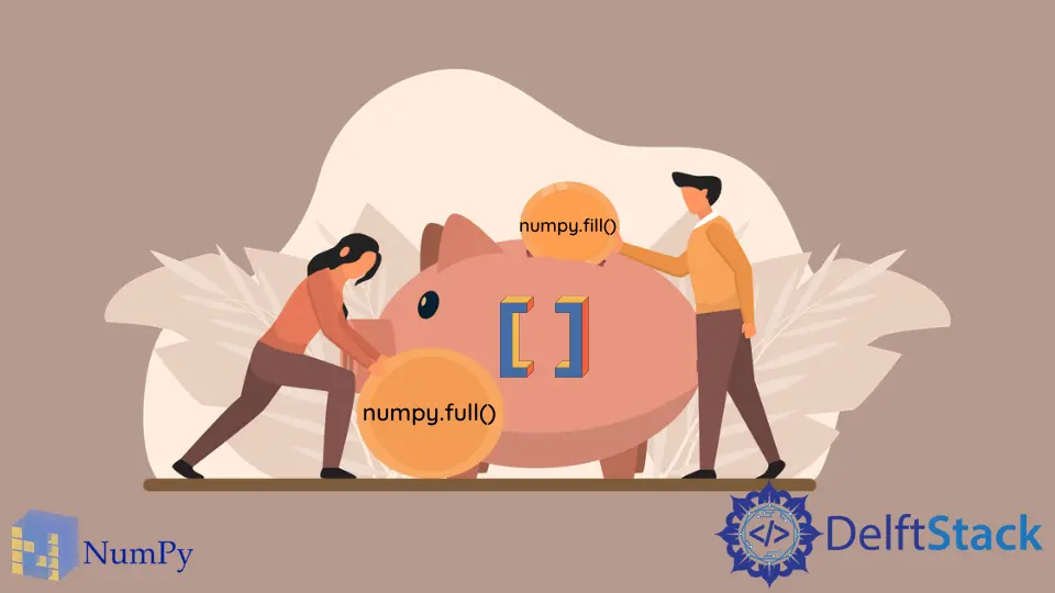 How to Fill Array With Value in NumPy