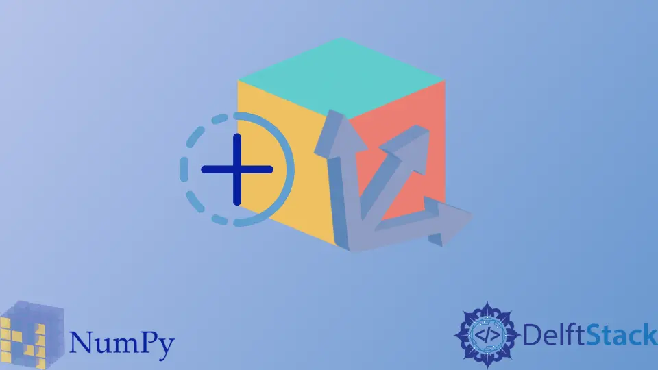 Dimension zu NumPy-Array hinzufügen