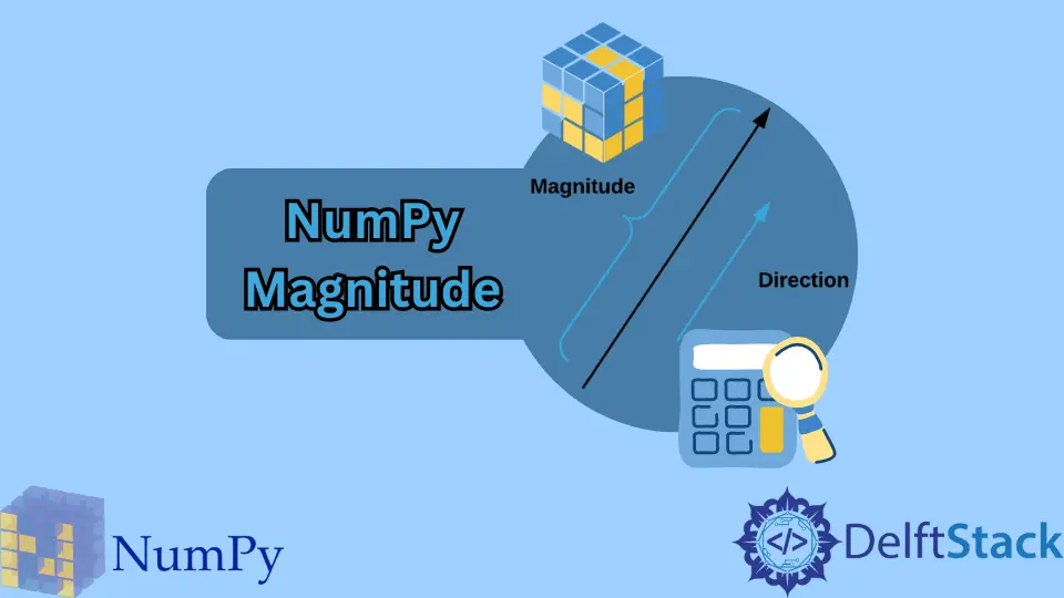 NumPy Magnitude in Python