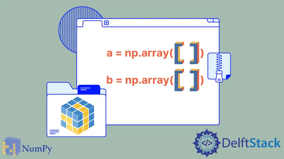 Zip NumPy 배열