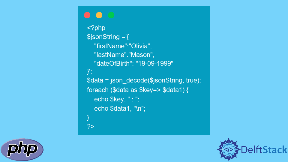 Extract Data From JSON in PHP