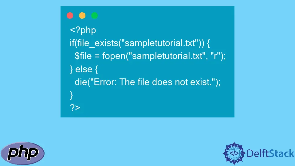 PHP 错误处理程序