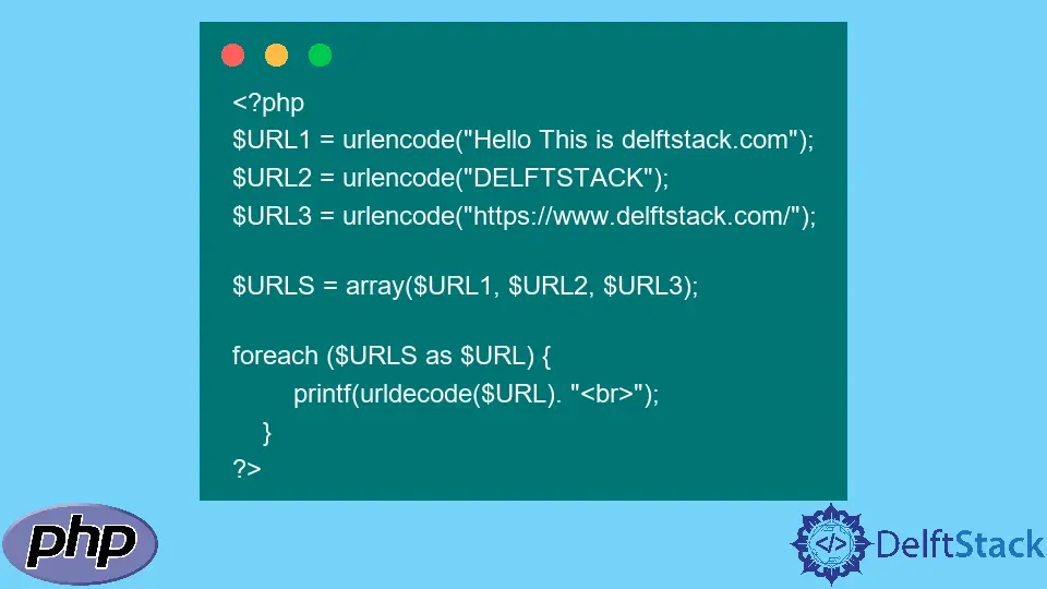 PHP URL Decoding