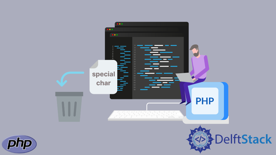 Remover caractere especial em PHP