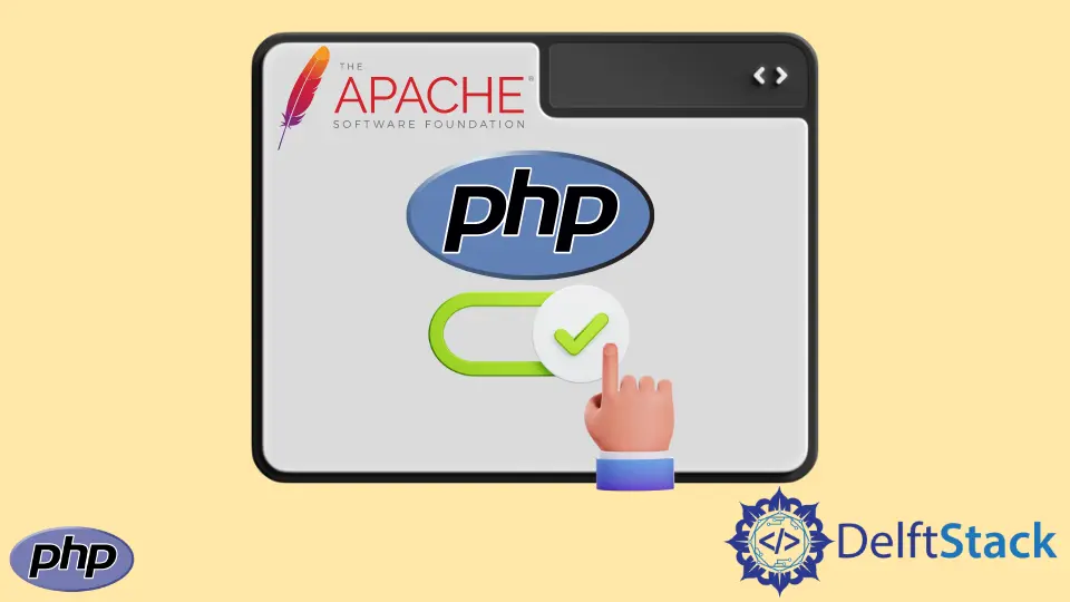 Habilitar PHP en Apache2