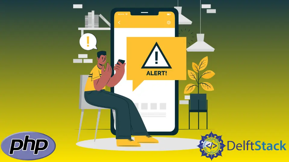How to Alert Message Using PHP