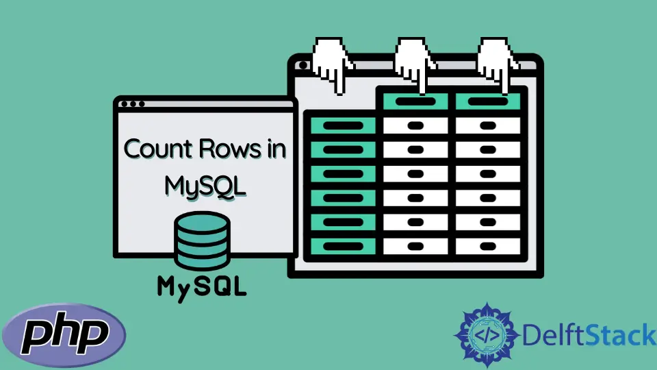 Zeilen in MySQL PHP zählen