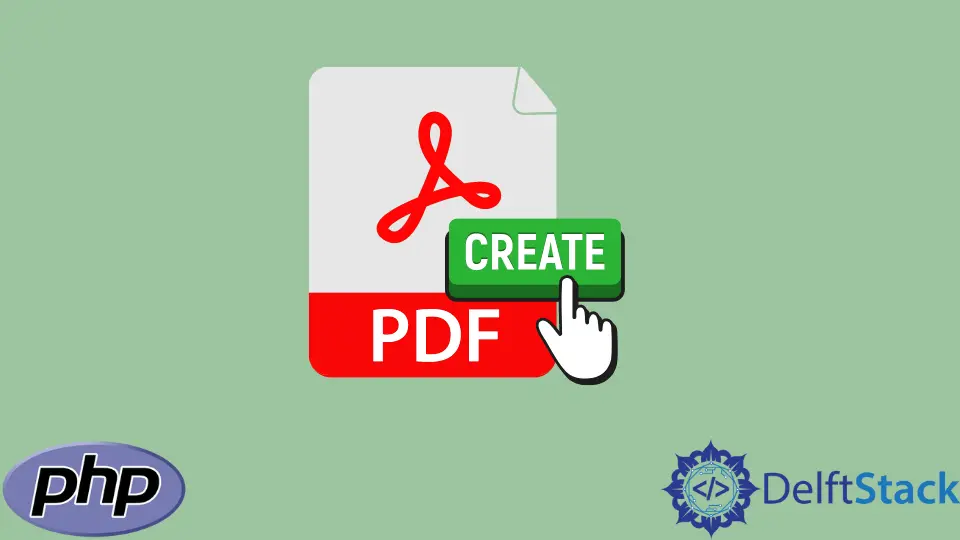 PHP에서 PDF 만들기