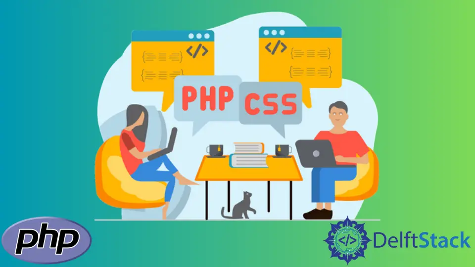 PHP에서 CSS 스타일 사용