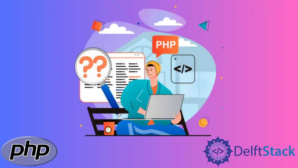 How to Double Question Mark in PHP