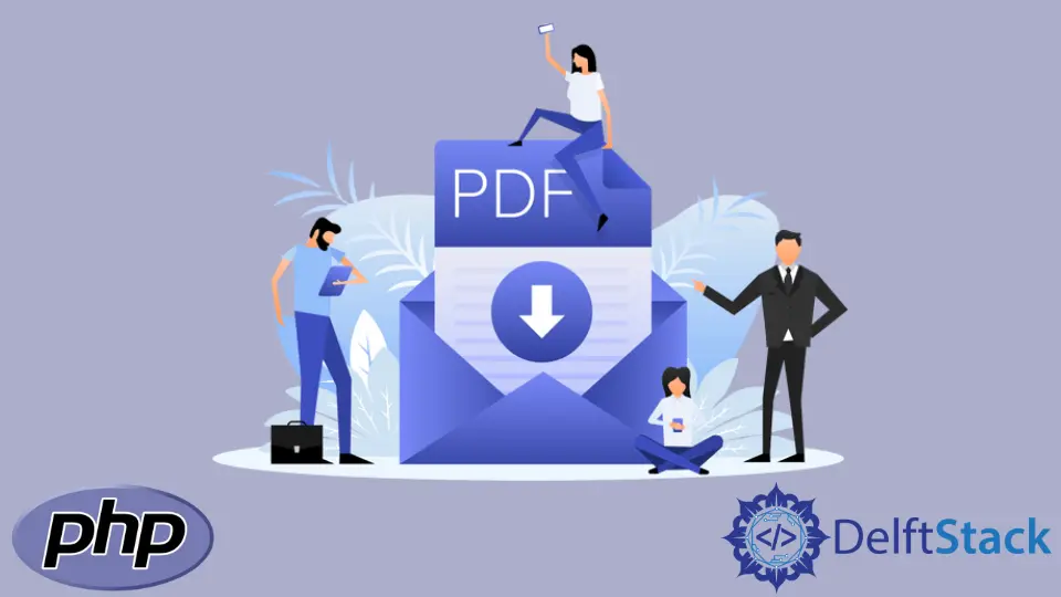 PHP를 사용하여 HTML로 PDF 파일 다운로드