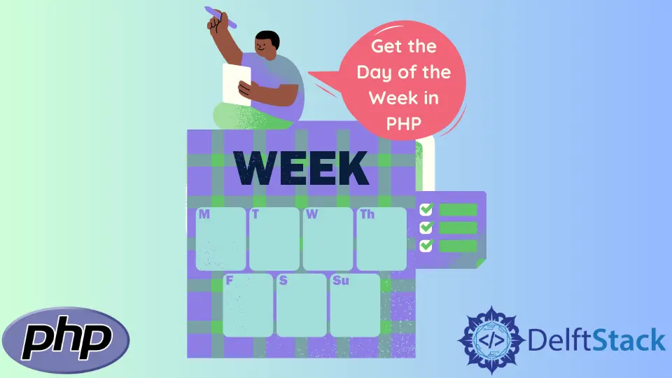 PHP で曜日を検索する