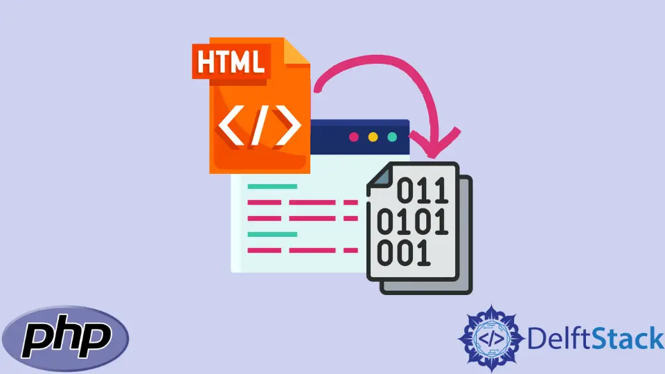 Codificar HTML en PHP