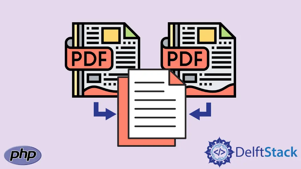 PHP 合并 PDF