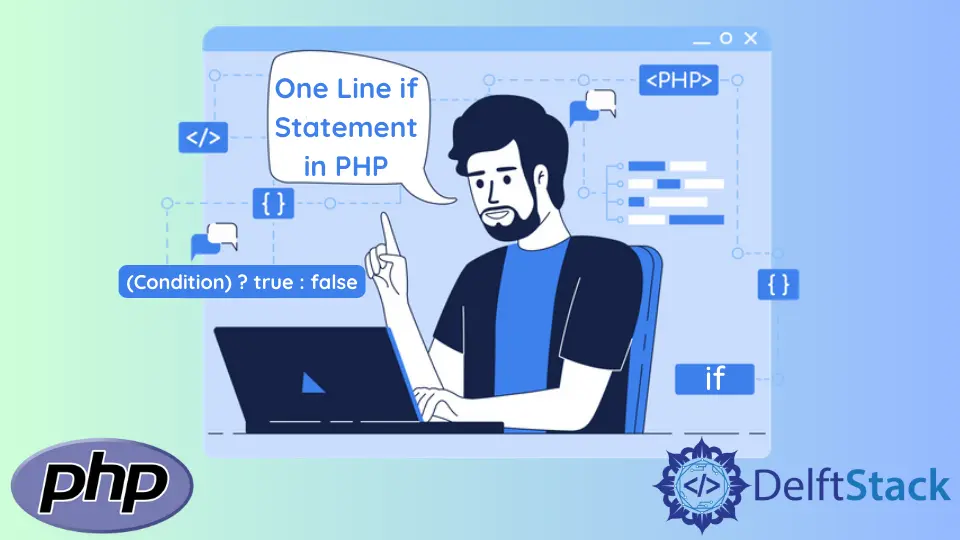 Declaración if de una línea en PHP