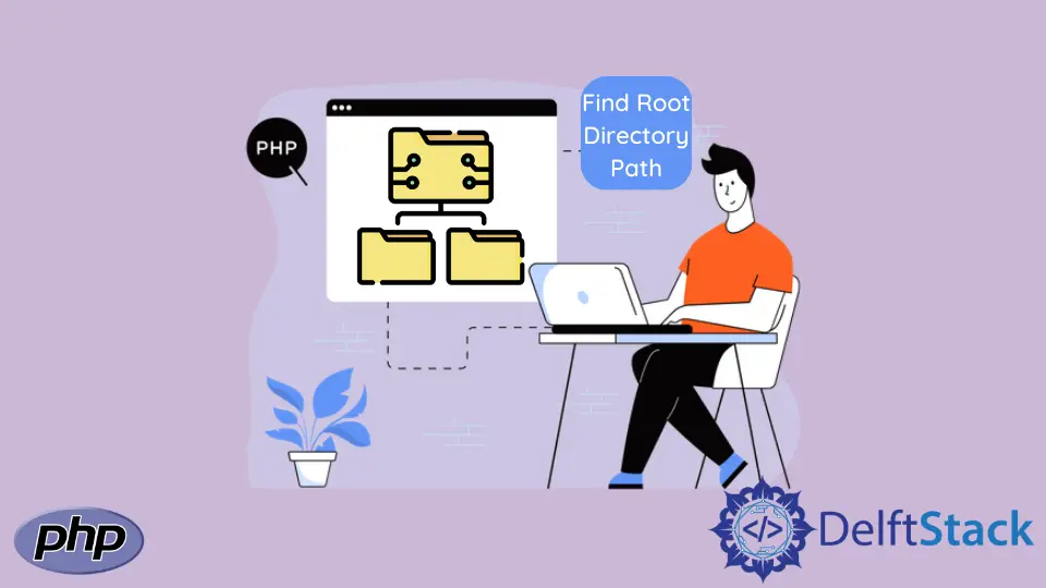 Encontrar la ruta del directorio raíz en PHP