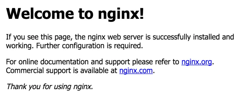 nginx