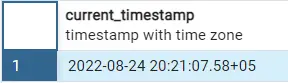 CURRENT_TIMESTAMP 정밀도