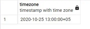 convert timezone in postgresql server - image five