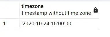 convert timezone in postgresql server - image one