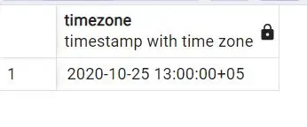 Konvertieren Sie die Zeitzone auf dem Postgresql-Server - Bild sieben