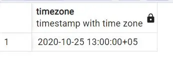convertir la zona horaria en el servidor postgresql - imagen siete