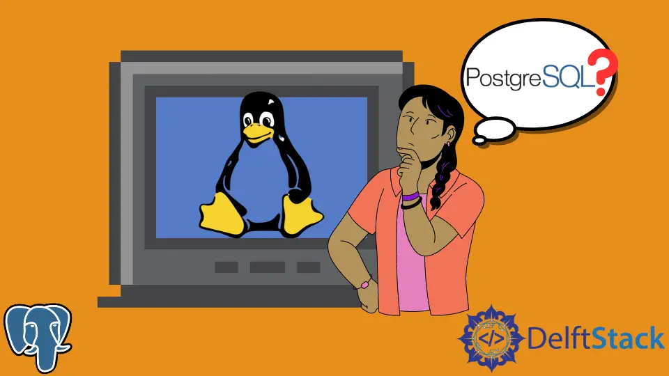 PostgreSQL이 Linux에 설치되어 있는지 확인