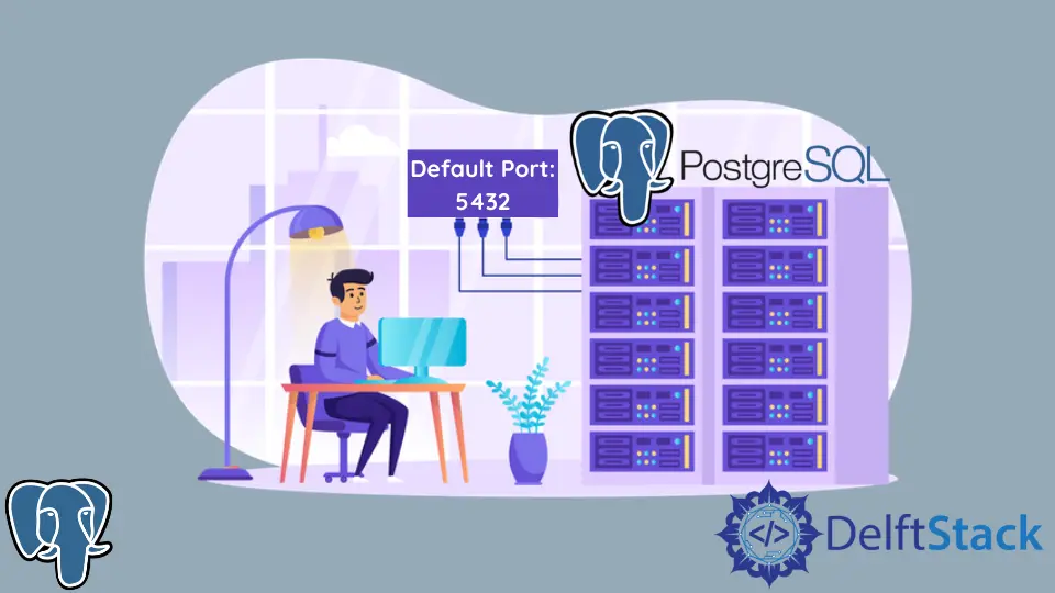 Puerto predeterminado de PostgreSQL