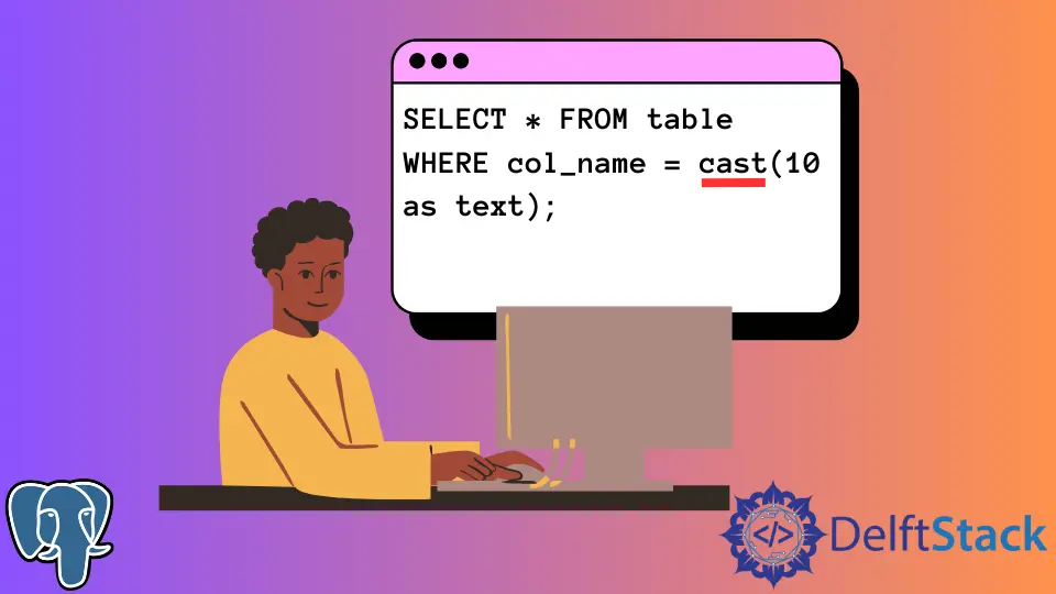 How to Cast an Integer to String in PostgreSQL