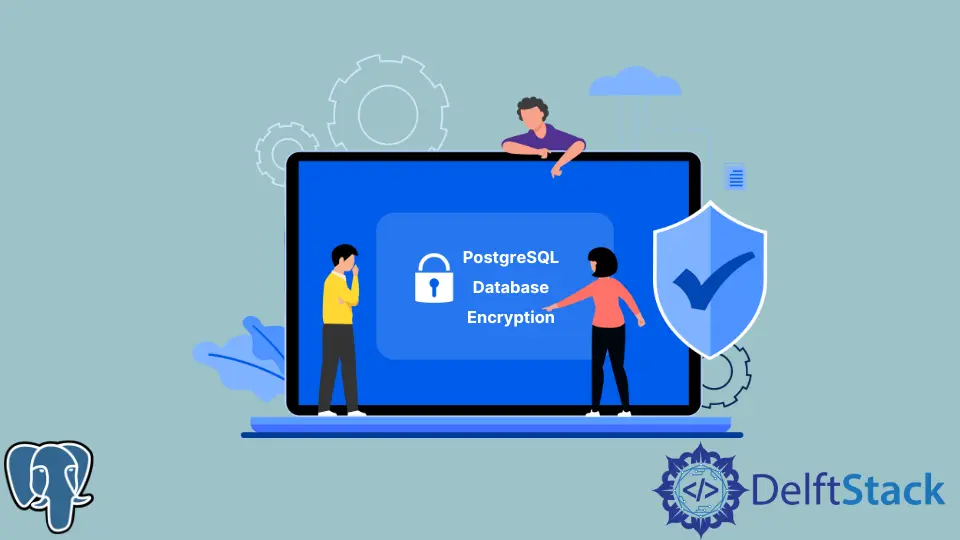 Cifrado de base de datos PostgreSQL