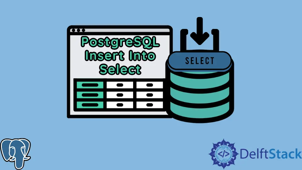 PostgreSQL 插入到選擇中