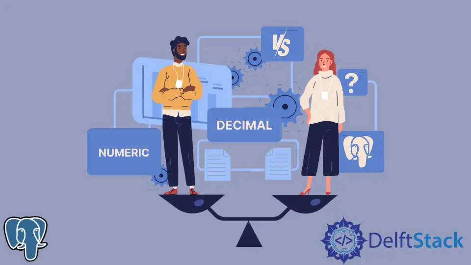 How to Differentiate Between Numeric and Decimal Data Types in PostgreSQL