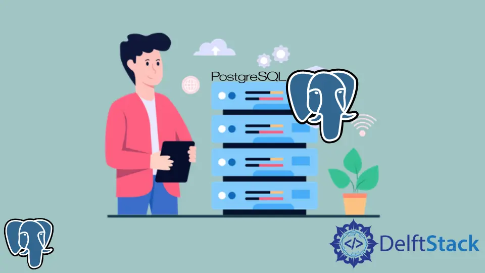 在 PostgreSQL 中使用数据库